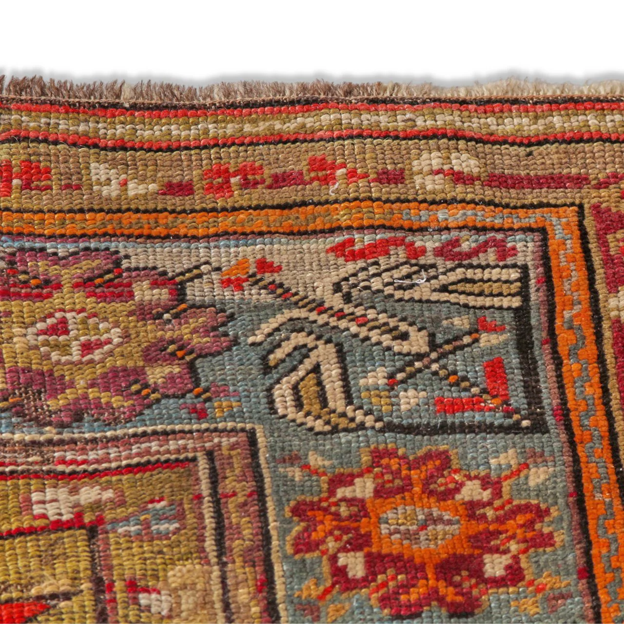 Vintage Bijar Handwoven Tribal Carpet w/ Vegetable Dye (3 ft 10 in x 6 ft 8 in) - Image 14