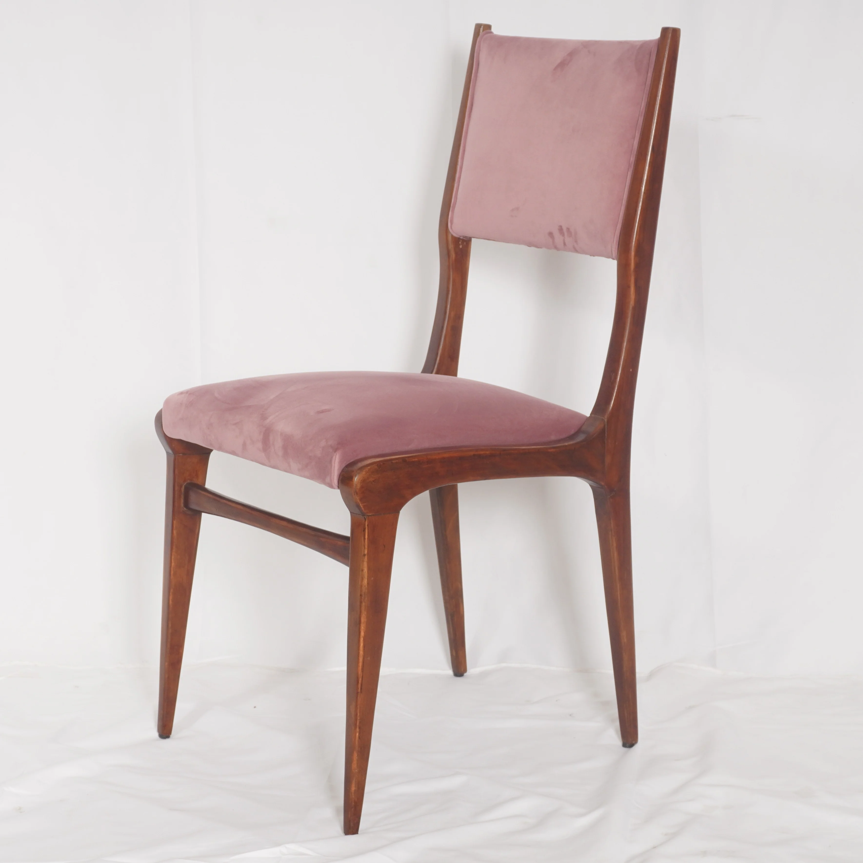 Vintage Carlo de Carli Dining Chairs 1950s, Set of 3 - Image 3
