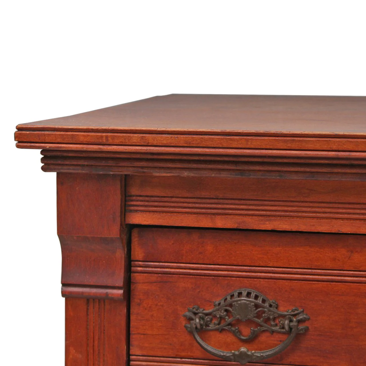 Vintage Handcarved Chest of Drawers - Image 3