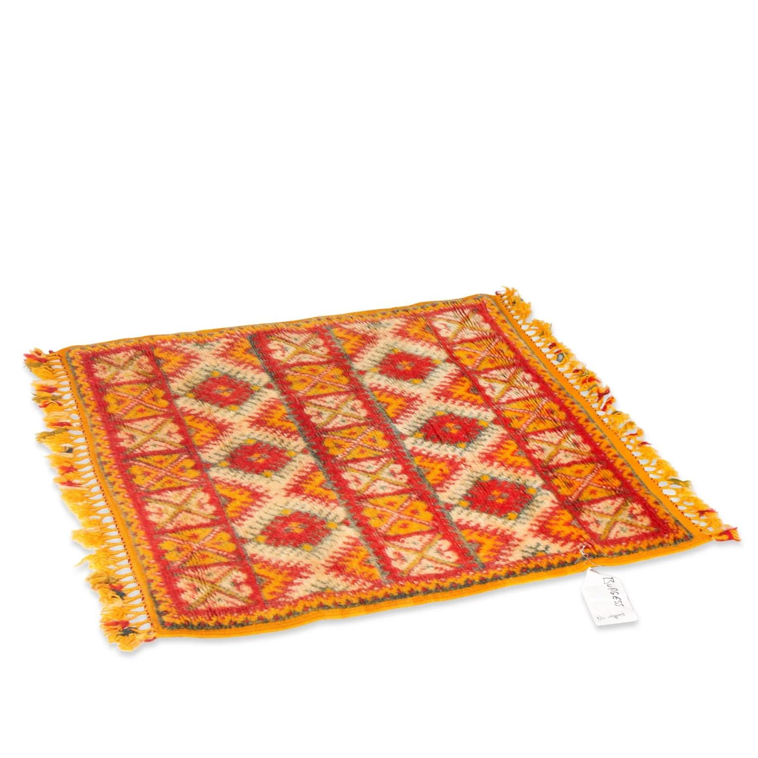 Vintage Kilim Turkish Carpet (2 ft 7 in x 3 ft) - Image 3