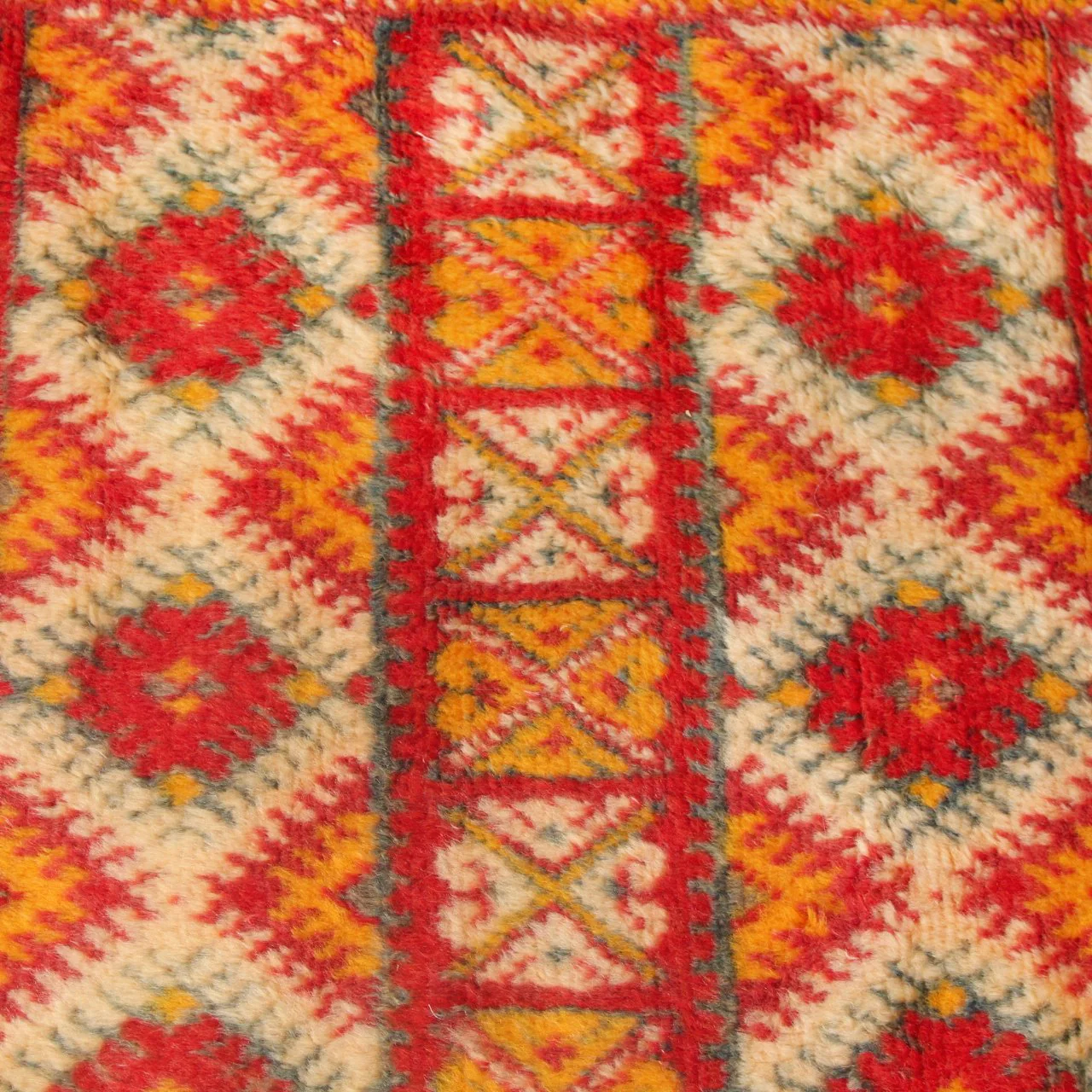 Vintage Kilim Turkish Carpet (2 ft 7 in x 3 ft) - Image 5
