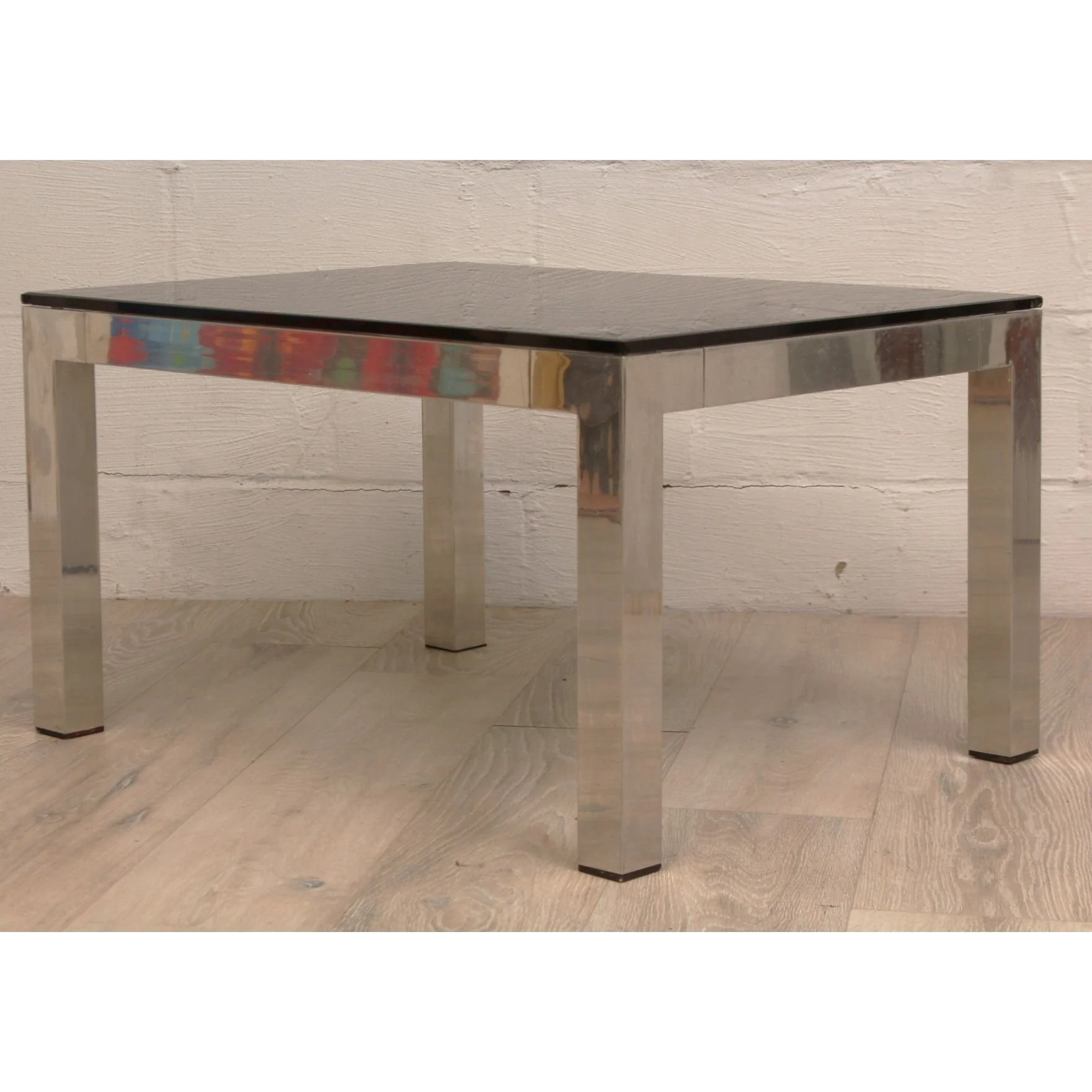 Vintage Milo Baughman MCM Side Table C1950s - Image 5