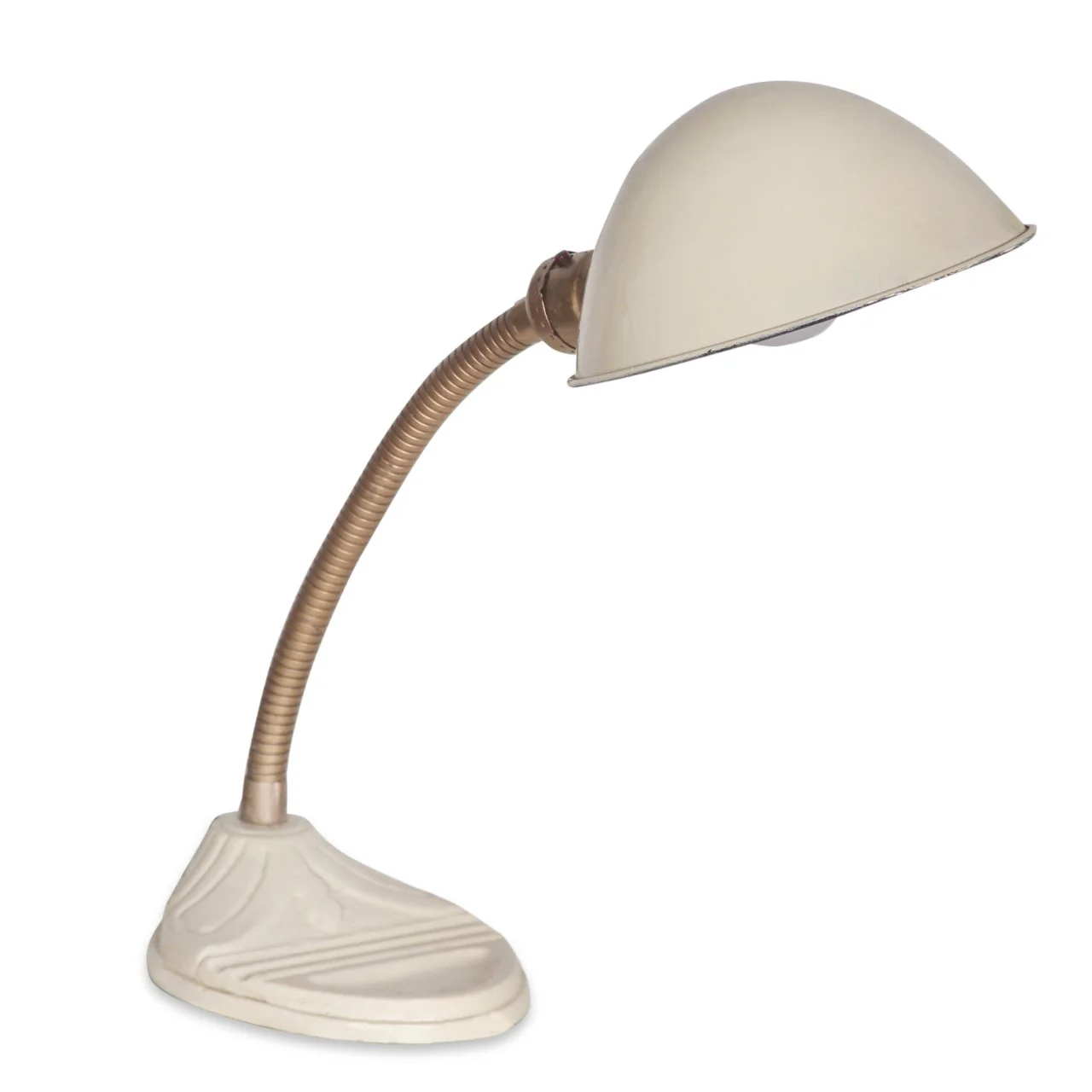 Vintage Modern Cast Iron Adjustable Table Lamp - Image 4