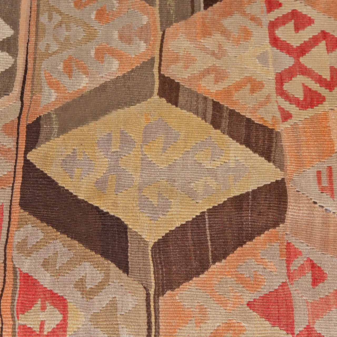 Vintage Pasargad Home Kilim (3 ft 5 in x 4 ft 8 in) - Image 5