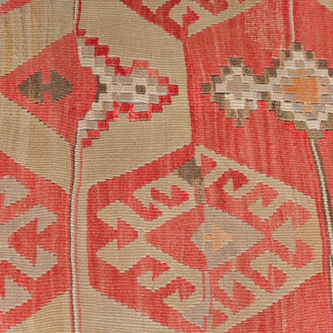 Vintage Pasargad Home Kilim (3 ft 5 in x 4 ft 8 in) - Image 7