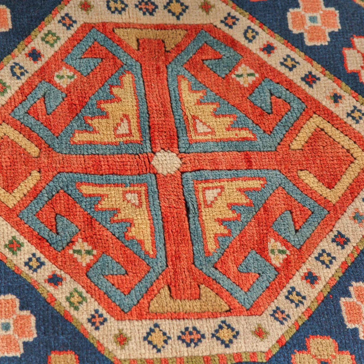 Vintage Shirvan Carpet (4 ft 3 in x 5 ft 16 in) - Image 3