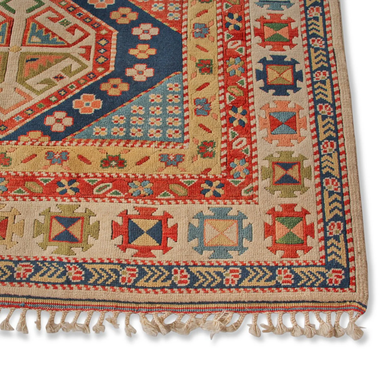 Vintage Shirvan Carpet (4 ft 3 in x 5 ft 16 in) - Image 9