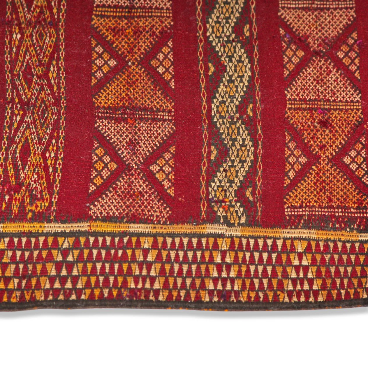Vintage Turkish Kilim Carpet (2 ft 10 in x 3 ft 10 in) - Image 3