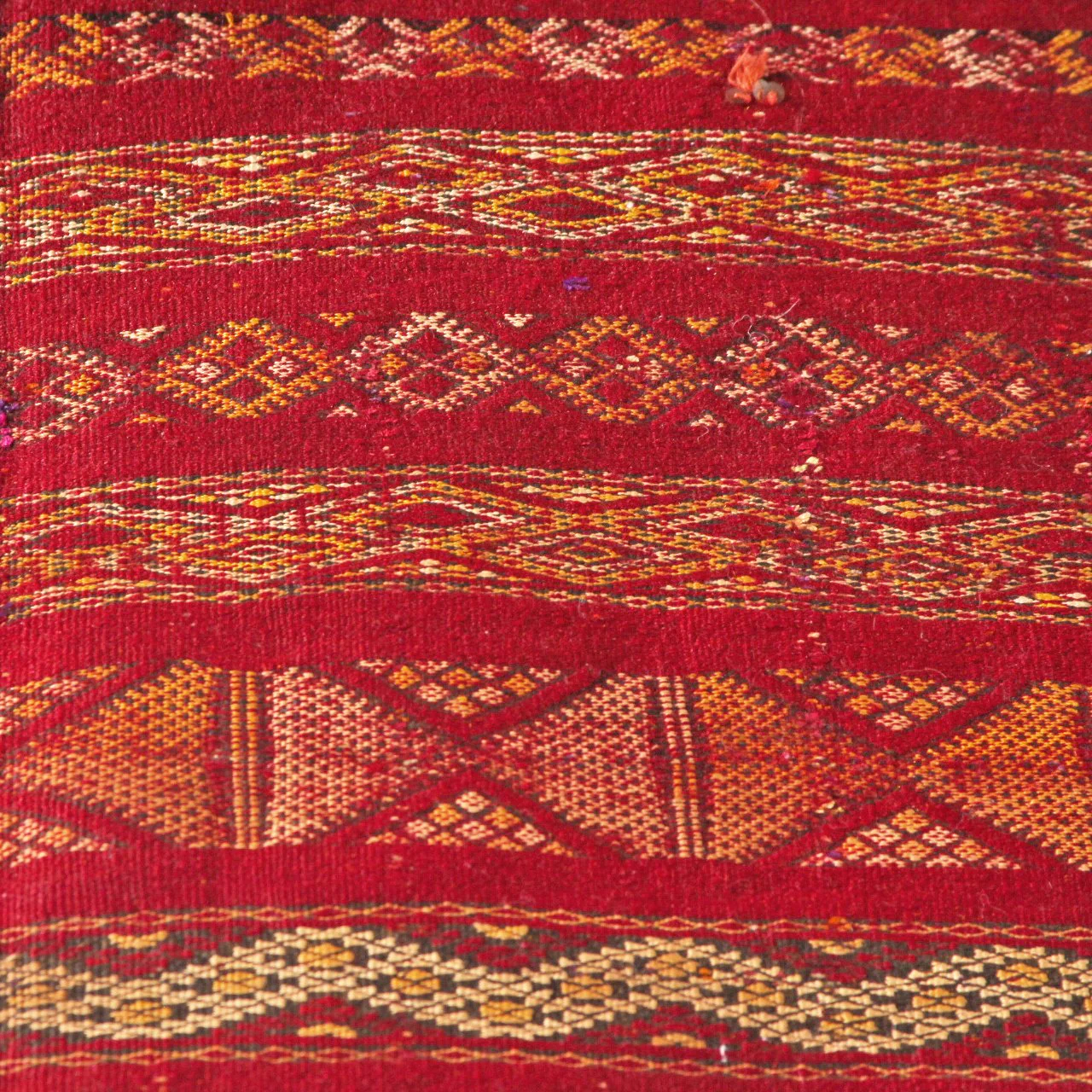 Vintage Turkish Kilim Carpet (2 ft 10 in x 3 ft 10 in) - Image 5