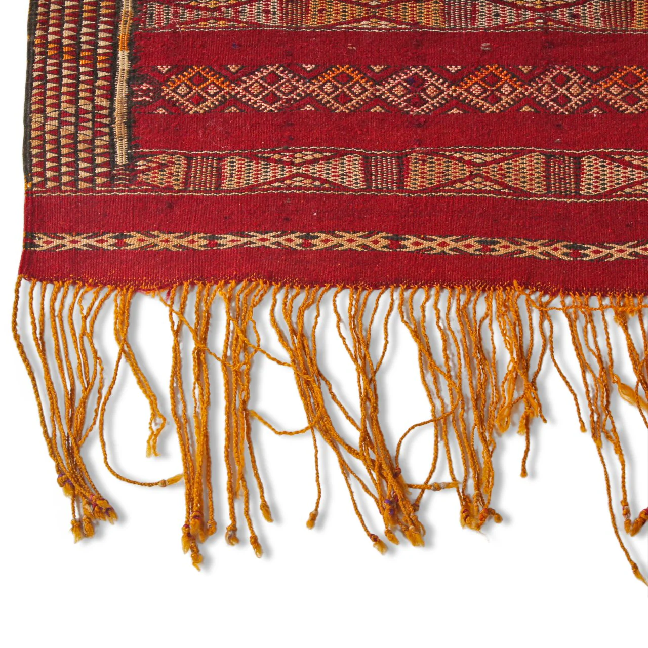 Vintage Turkish Kilim Carpet (2 ft 10 in x 3 ft 10 in) - Image 8