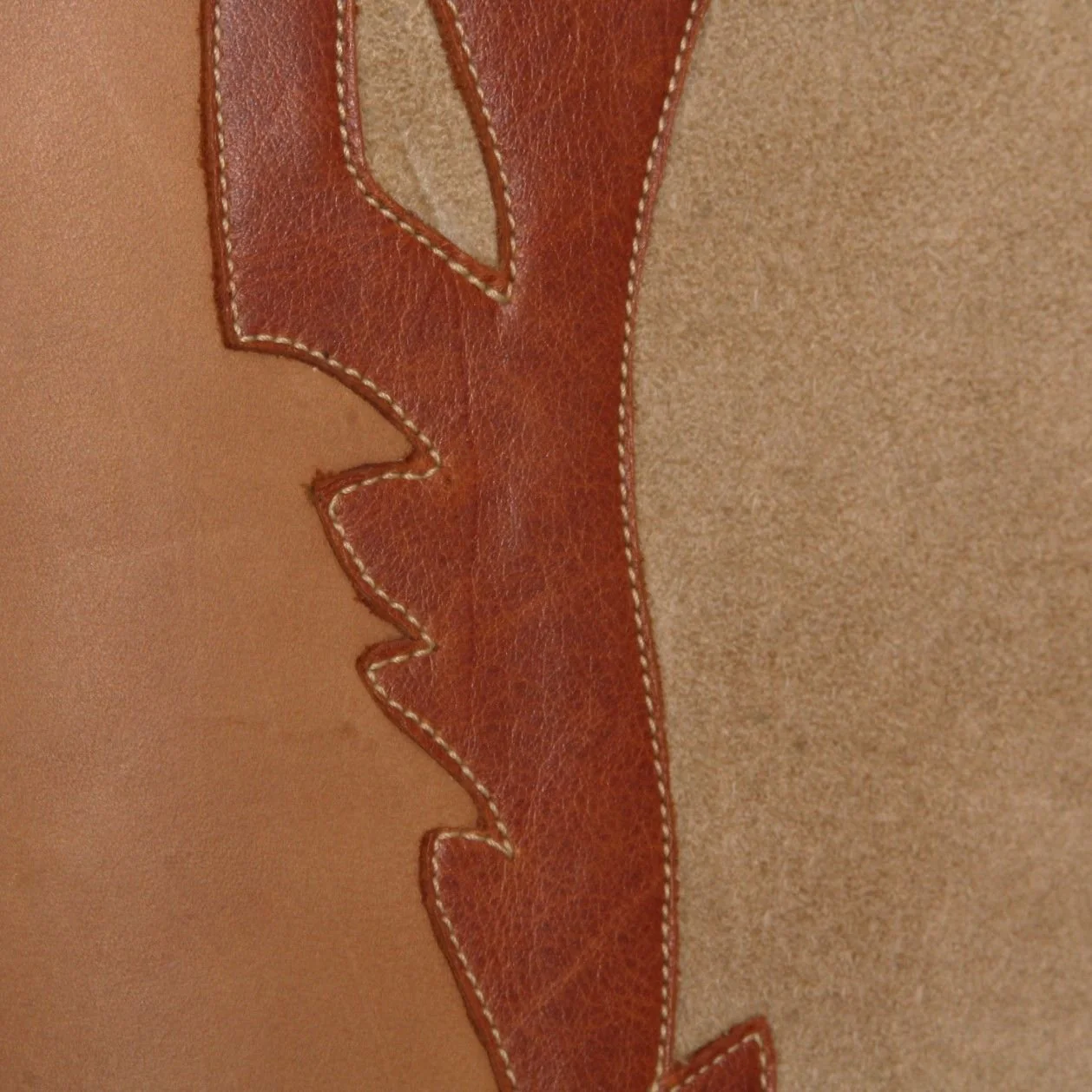 Vintage Maitland Smith Leather Armchairs with Leather Inlays, Pair of - Image 8